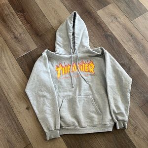 grey thrasher hoodie